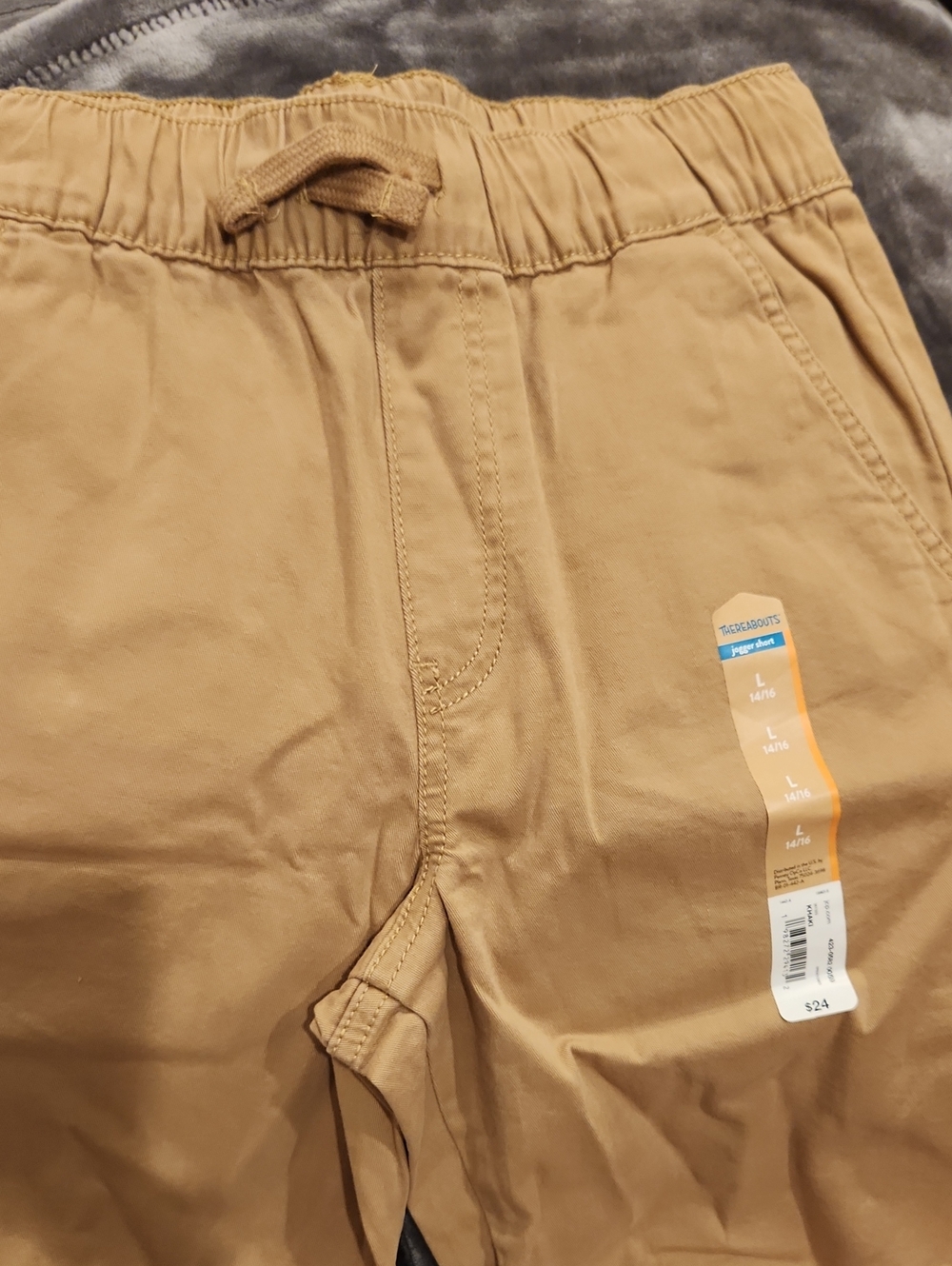 Boys Khaki Thereabouts Uniform Shorts